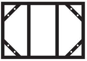 消防・危険物標識用スライトアングル　053300  KHT-3SA