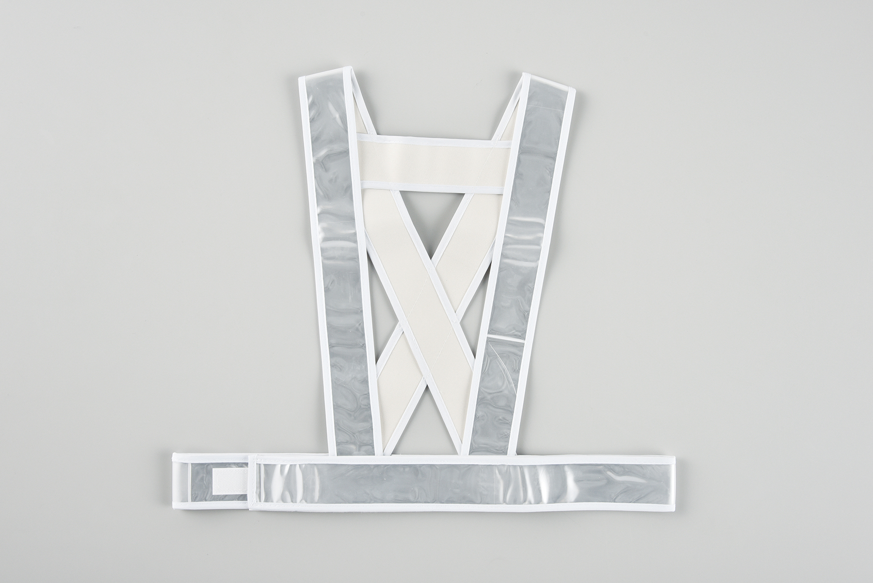 タスキ型反射ベスト（ショート丈）  238024　タスキ型ベスト-SW