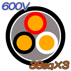 CV38sq×3C　100m
