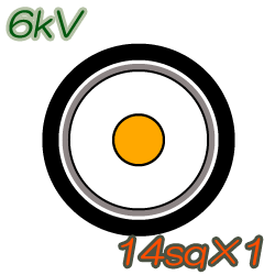 6kV CV14sq×1C 100m