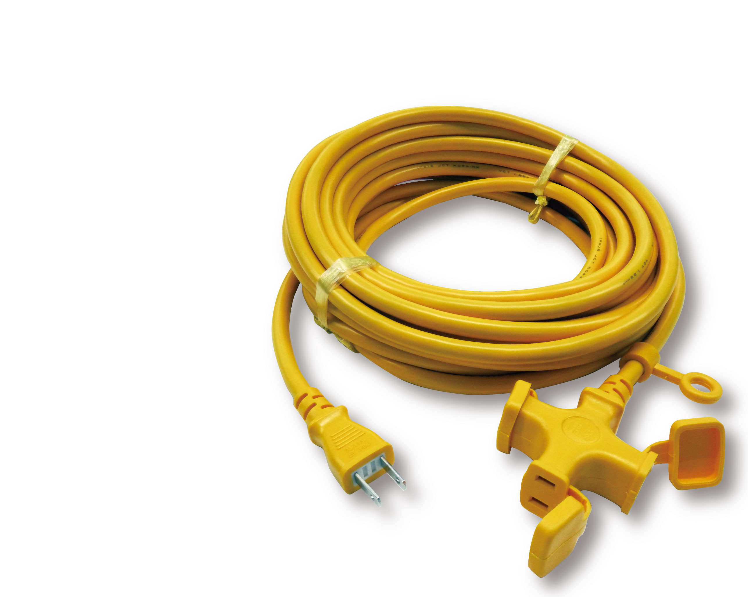 JAPPY 屋内型延長コード ＫＭ０２－１０ＪＰ　１０ｍ　黄