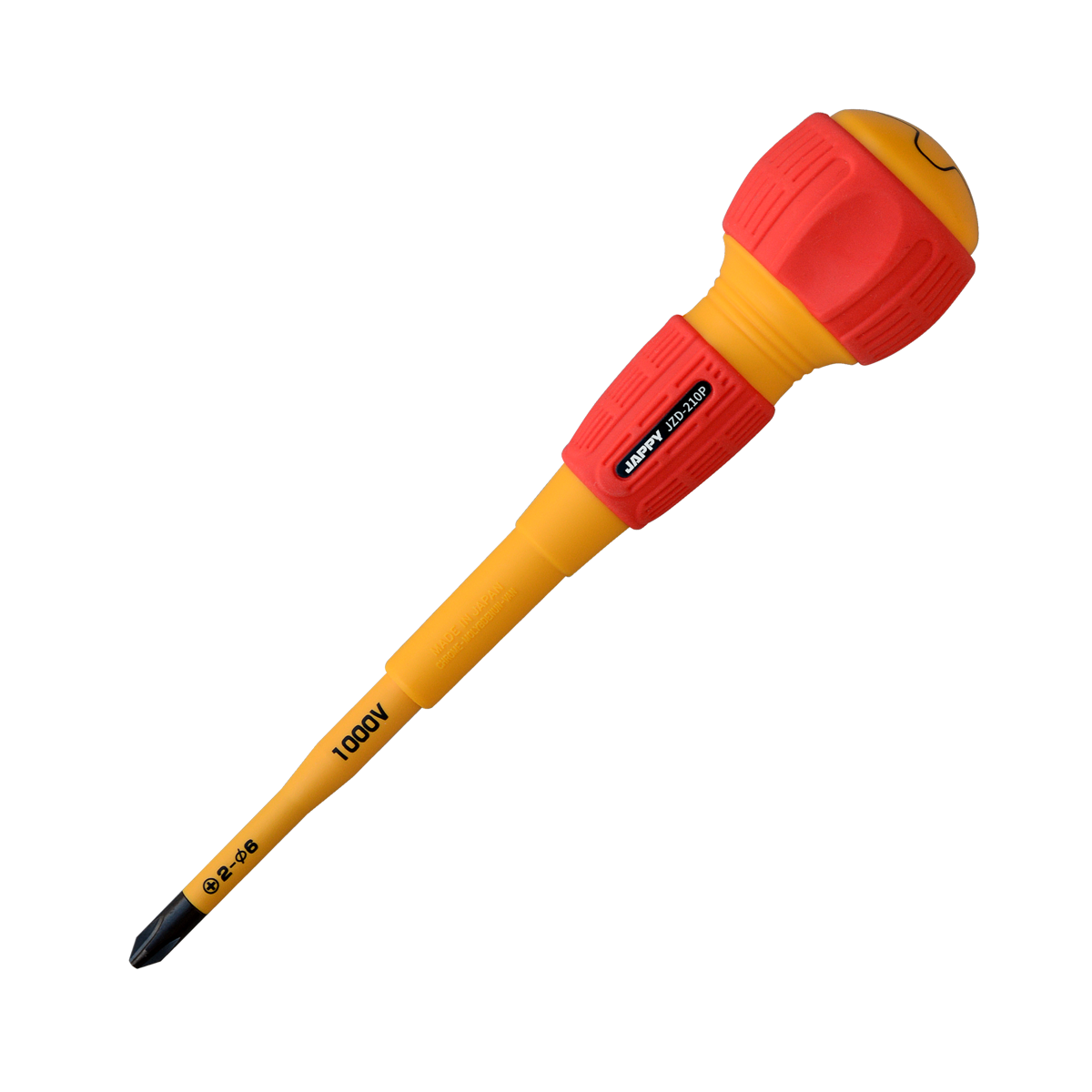 JAPPY スリム絶縁ドライバー ＪＺＤ－２１０Ｐ
