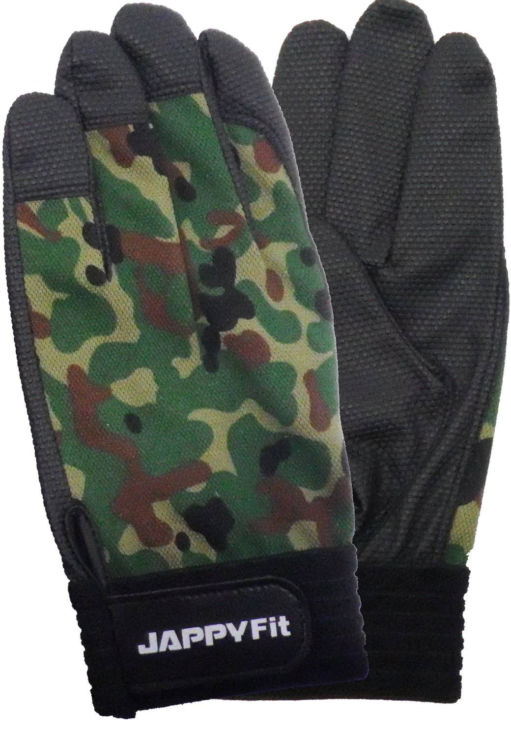 JAPPY 作業用手袋　緑迷彩 ＪＰＦ－１７８ＭＧ－Ｌ