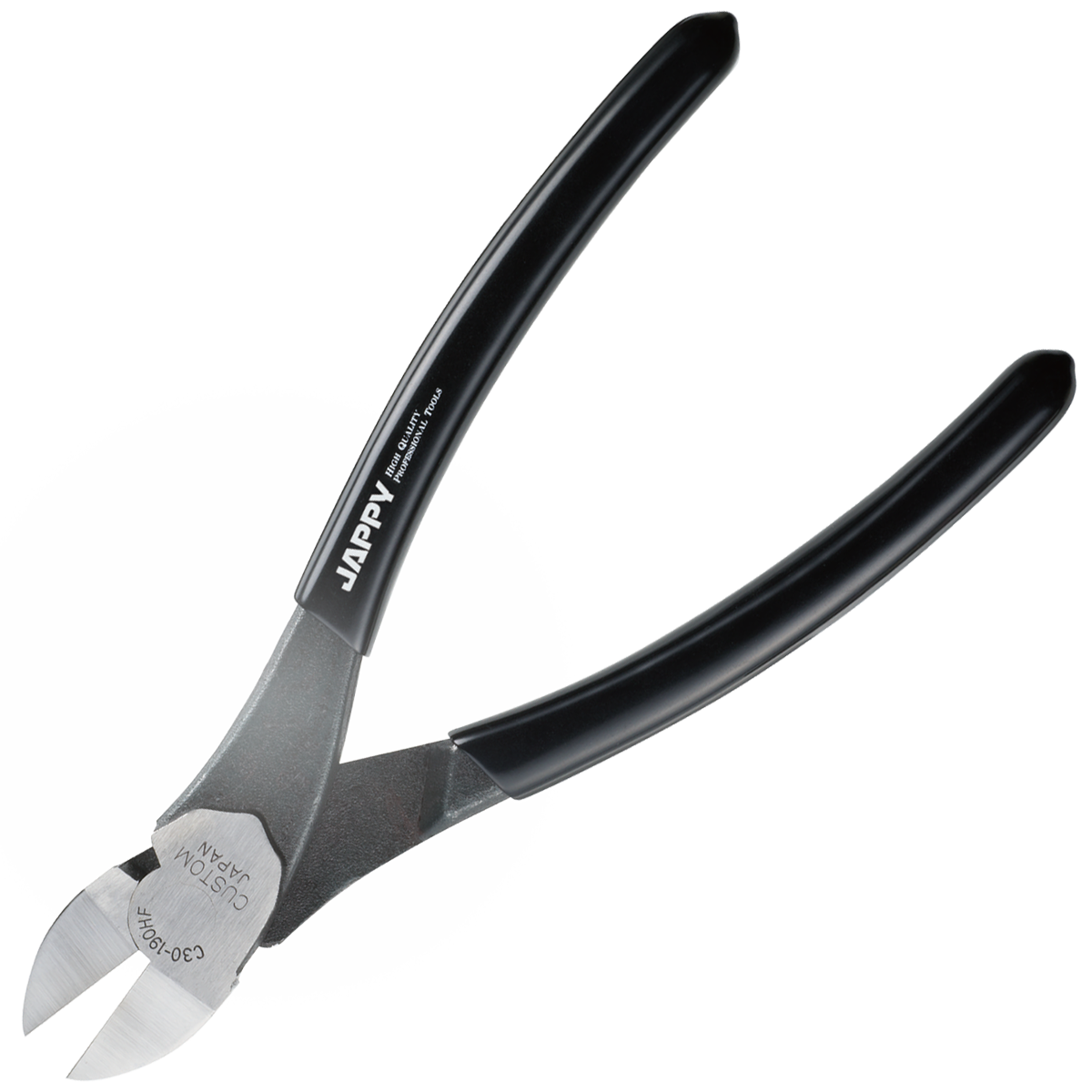 JAPPY 偏芯フラットニッパ１９０ｍｍ Ｃ３０－１９０ＨＦ－ＪＰ