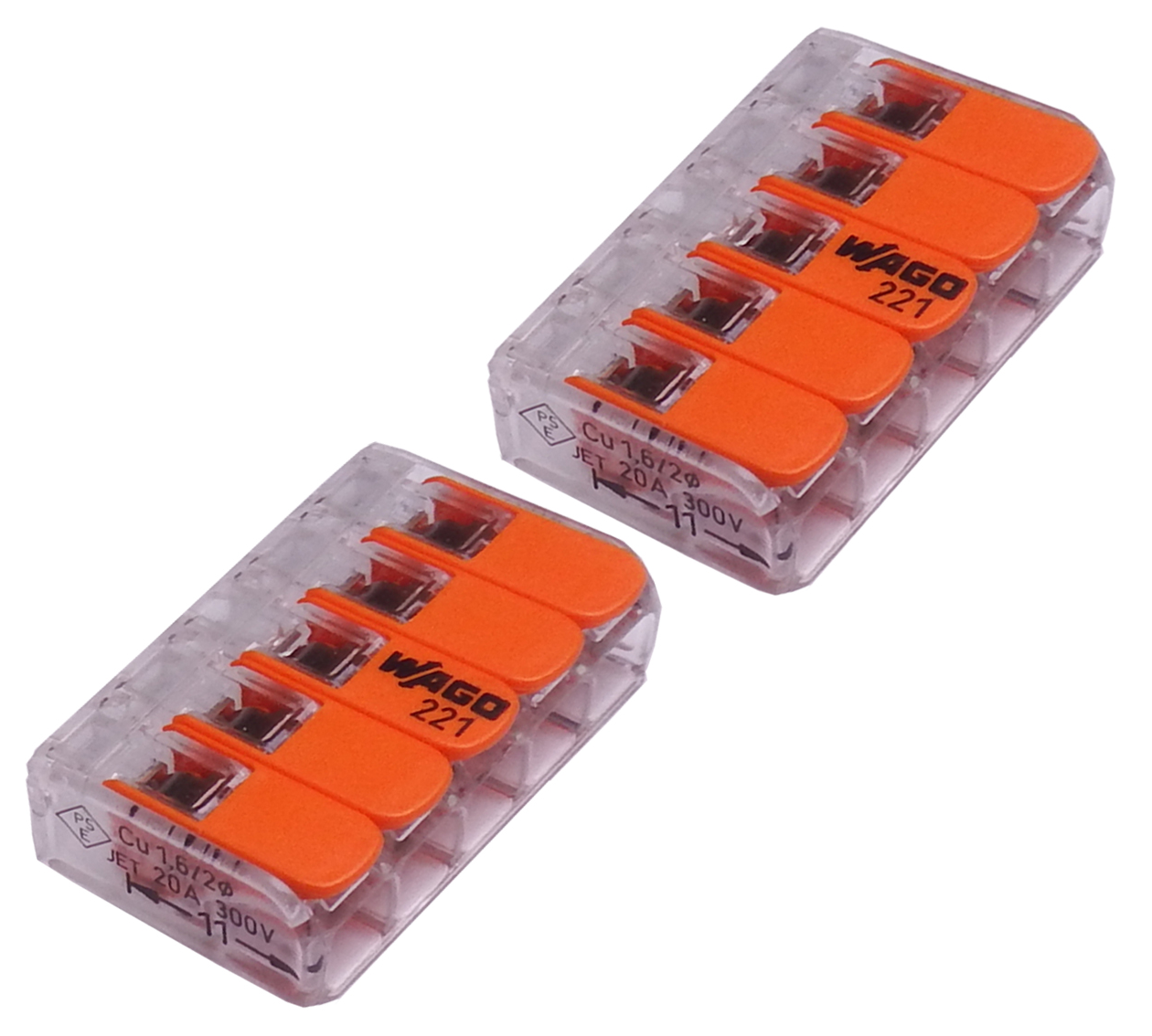 JAPPY ワンタッチコネクタ ＷＦＲ－５－ＪＰ　２５個