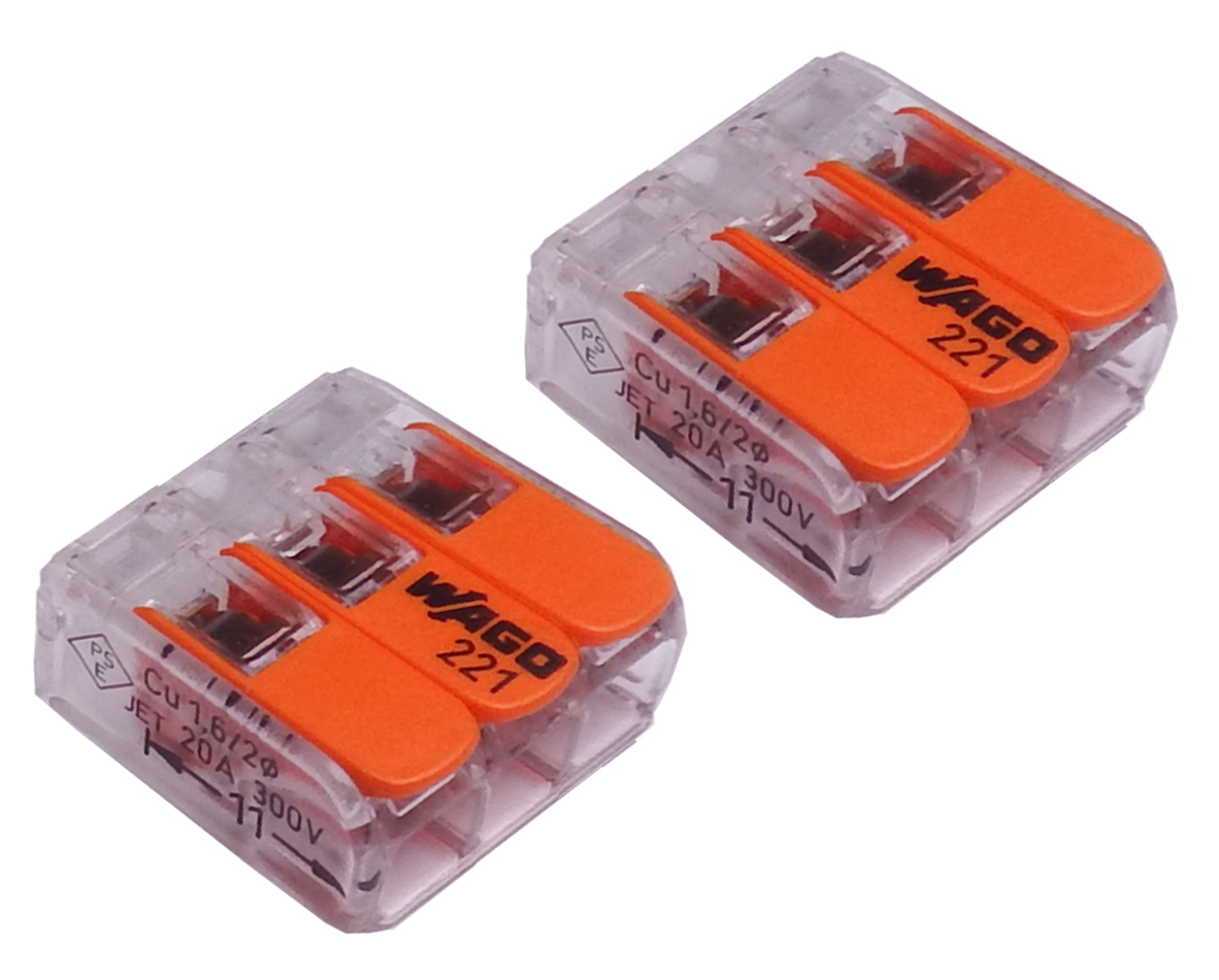 JAPPY ワンタッチコネクタ ＷＦＲ－３－ＪＰ　５０個