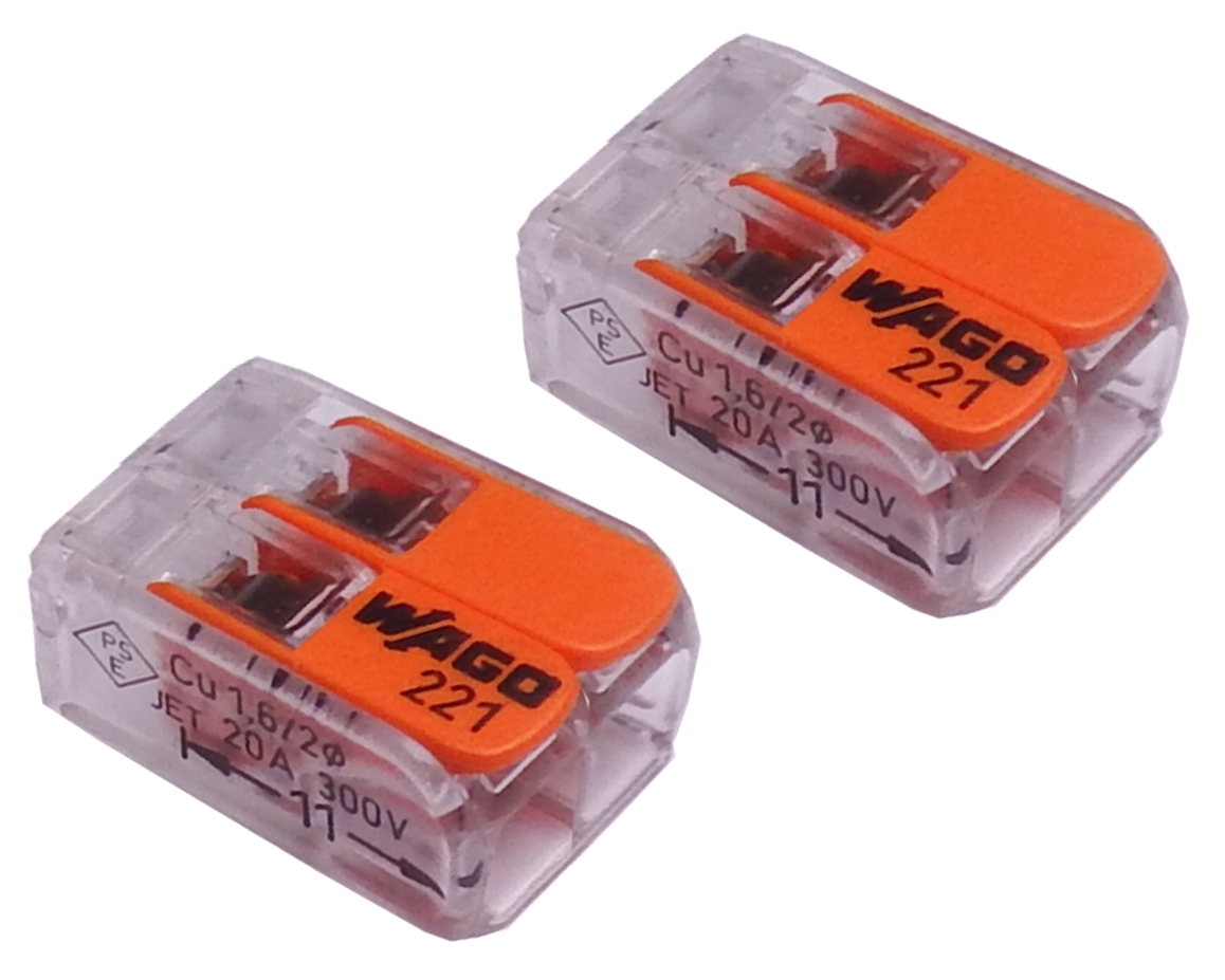 JAPPY ワンタッチコネクタ ＷＦＲ－２－ＪＰ　１００個