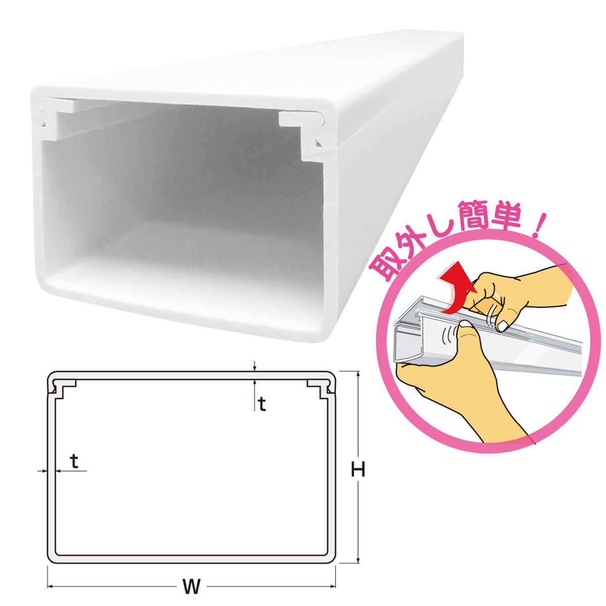 JAPPY Ｎダクト Ｃ－６４－Ｗ－ＪＰ