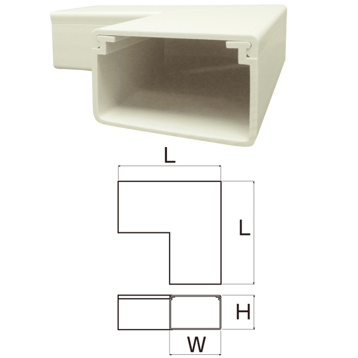 JAPPY Ｎダクト（横曲り） Ｃ－６４－ＳＤＳ－Ｂ－ＪＰ