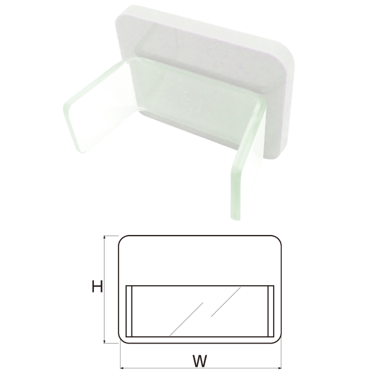 JAPPY Ｎダクト（エンドキャップ） Ｃ－６４－ＥＣ－Ｗ－ＪＰ