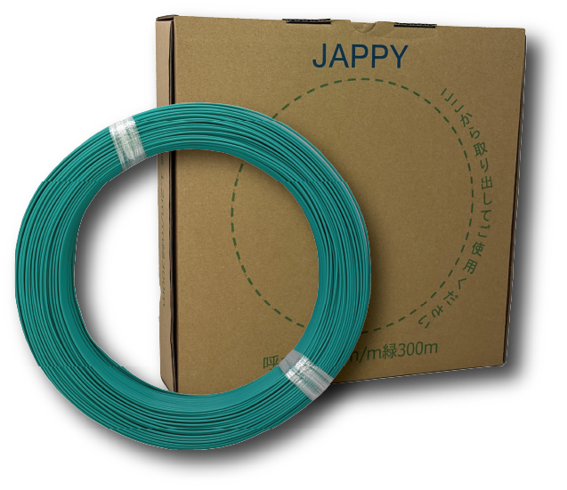 JAPPY 呼び線１．２ｍｍ緑 ＪＹＷ１．２Ｇ－３００