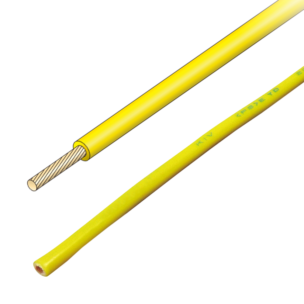 JAPPY 電気機器用ビニル絶縁電線 ＫＩＶ　３．５ＳＱ－ＪＰ　黒　　　　　　100ｍ 1巻