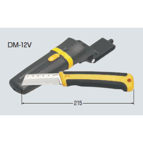 DM-12VH　デンコーマック（電工ナイフ）ステンレス刃VG10