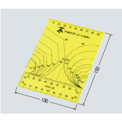 AAG-VE　穴あけゲージ（VE管用）