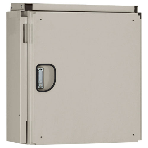 ARA20-68D　アルミキャビネット（屋外遮光板付タイプ）　鉄製基板付