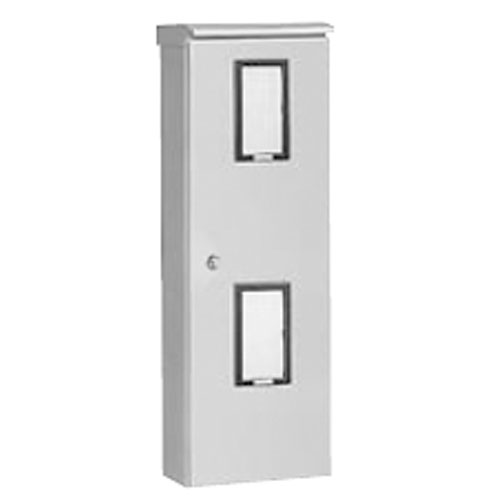 OM-20TB　引込計器盤キャビネット（水切、防塵・防水パッキン付）　木製基板