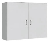 RA16-76-2　RA形制御盤キャビネット（水切構造、防塵、防水パッキン付）鉄製基盤付