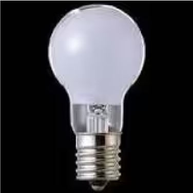 【在庫限り品】ミニクリプトン電球60W　白色　メーカー:東芝　型式:KR100V/110V57W-W