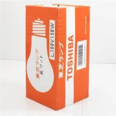 【在庫限り品】白色電球　150W　メーカー:東芝　型式:LW100V150W